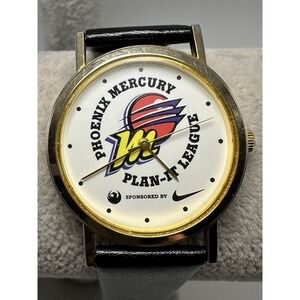 WNBA Protyme Phoenix Mercury Plan-It League Watch New Battery 33MM 7.5" N90